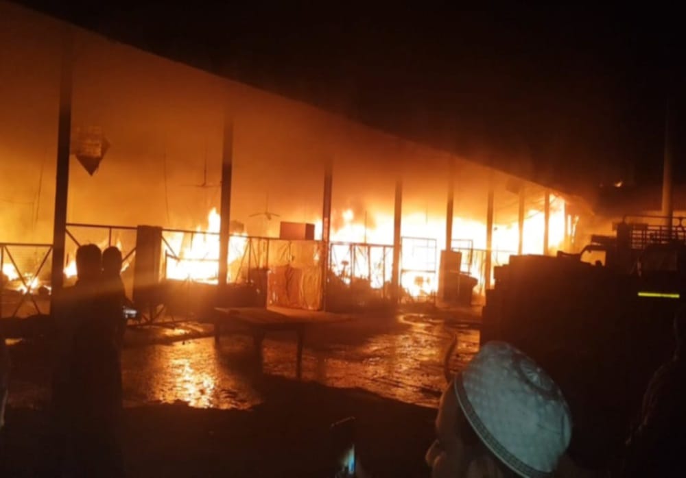 big fire in haldwani mandi uttarakhand