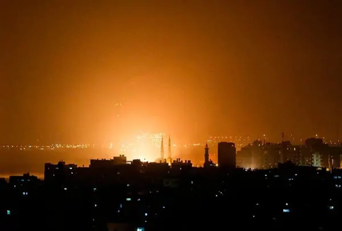Israel Under Attack Palestinian terrorists fired missile in Israel video viral