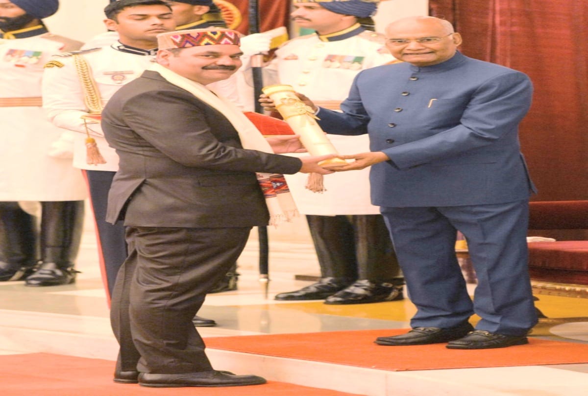 Doctor Omesh Bharti of himachal got Padma Shri award