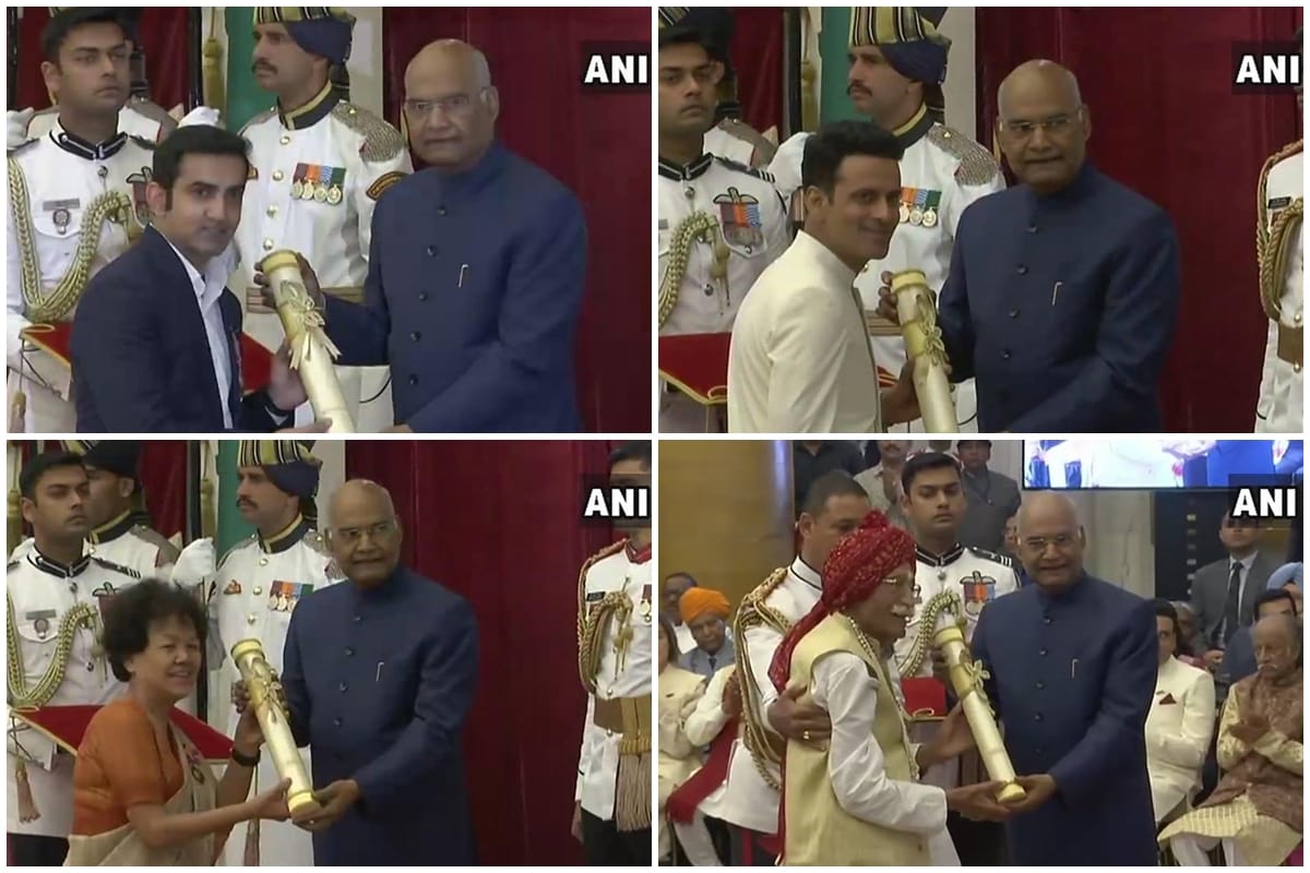President Ram Nath Kovind confers Padma awards in Rashtrapati Bhawan