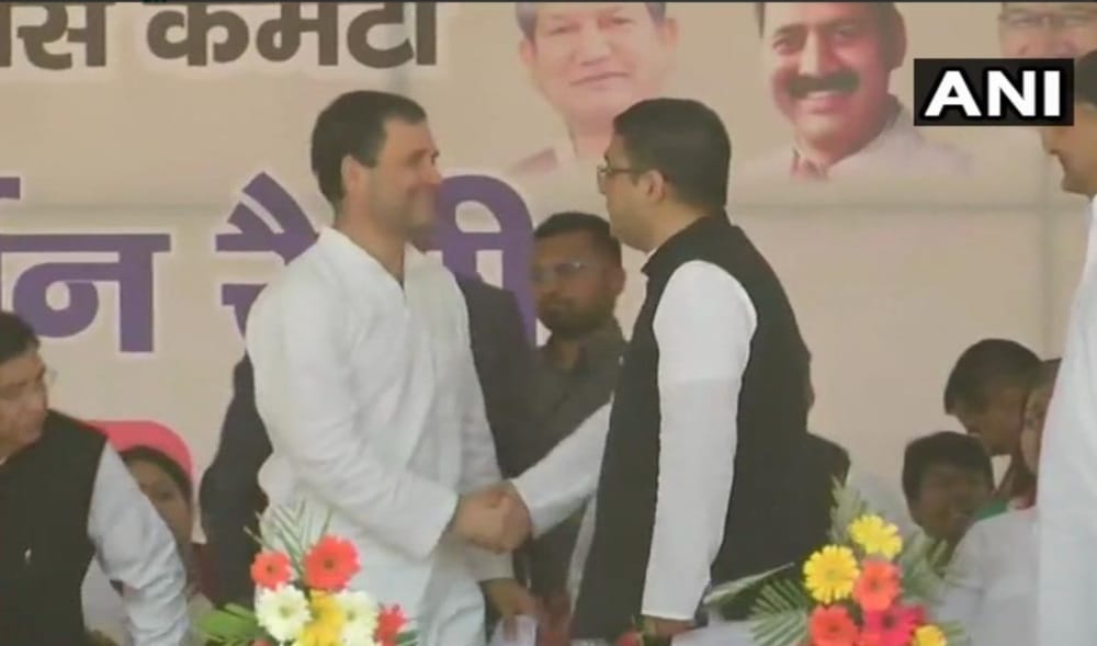 Rahul Gandhi called narendra modi name 27 time in 36 minute