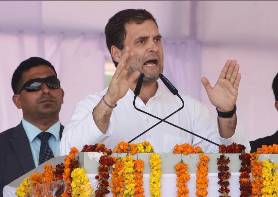 Lok sabha elections 2019 Rahul gandhi rally in uttarakhand interesting incidence