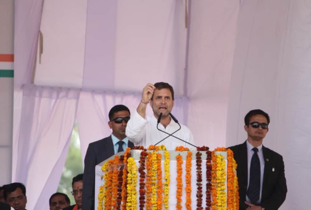 Lok sabha elections 2019 rahul gandhi rally big statement