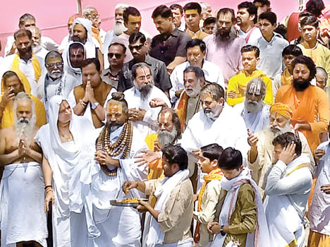 Mandakini will clean the river