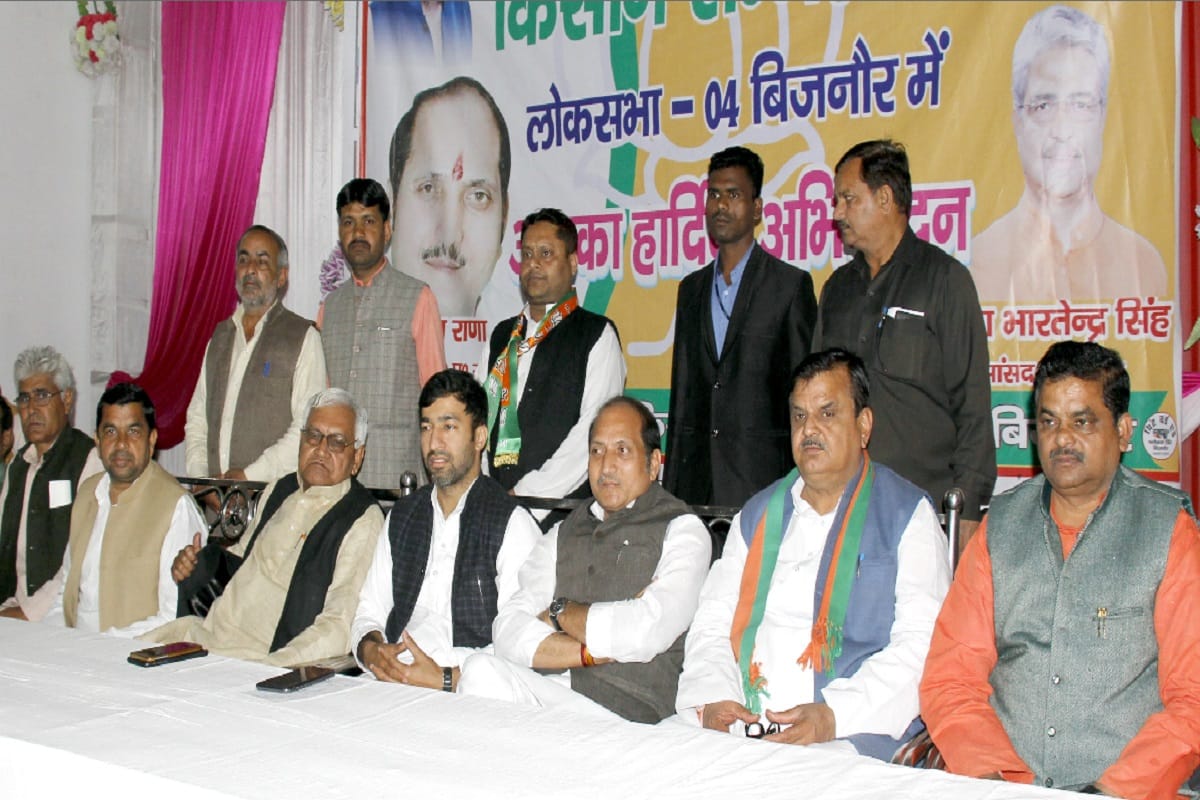 Lok Sabha Elections, Minister Suresh Rana says that police did not catch criminals in SP government