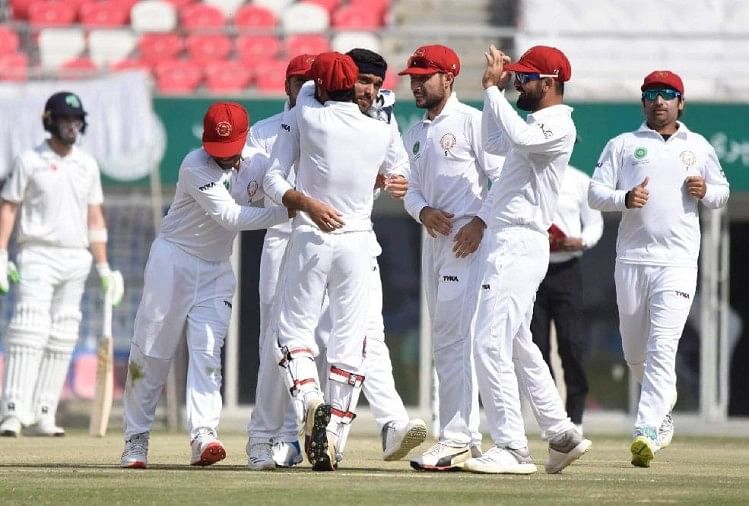 Afg Vs Ireटेस्ट मैच में पहली जीत से 118 रनों से दूर अफगानिस्तान Afg