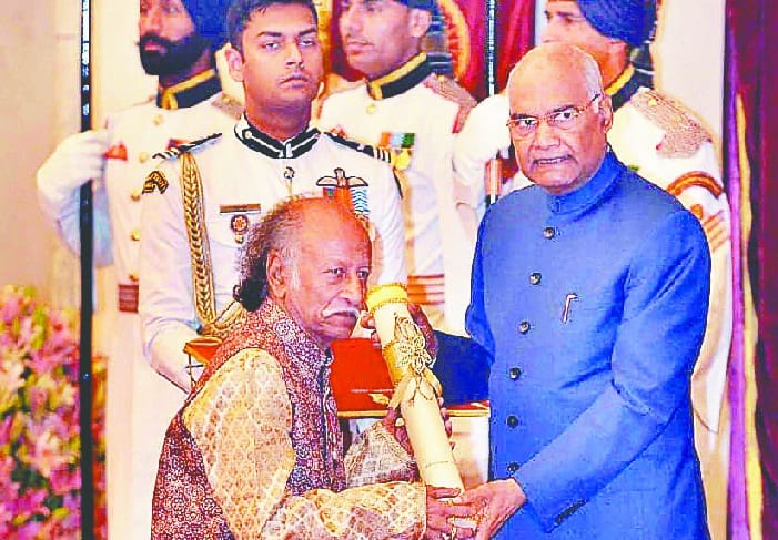 प्रो. राजेश्वर आचार्य को मिला पद्मश्री