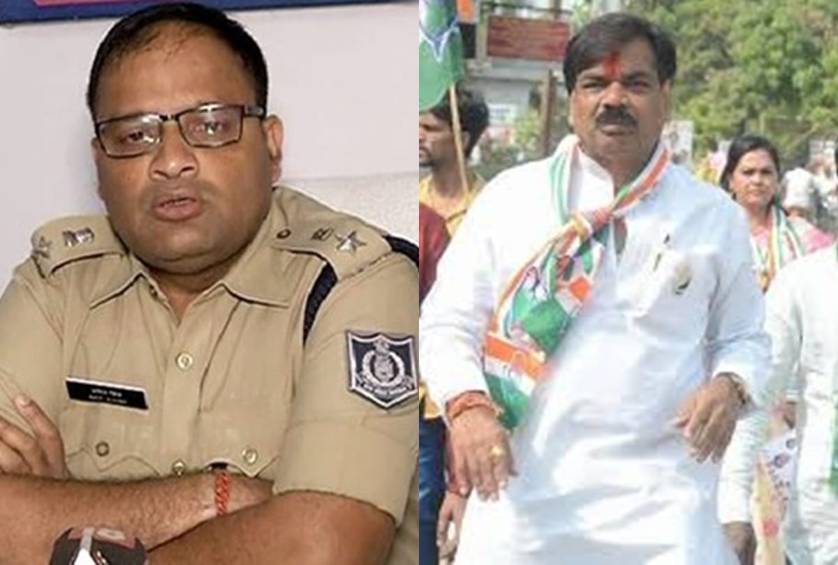 Jabalpur SP Amit Singh Dance with lakhan ghanghoria Video Viral