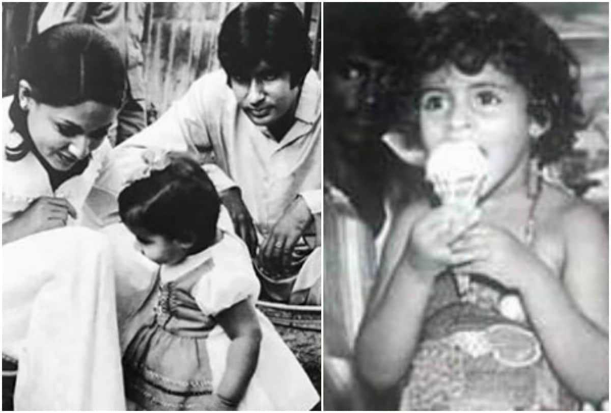 Amitabh Bachchan Abhishek Bachchan emotional post on Shweta Bachchan birthday