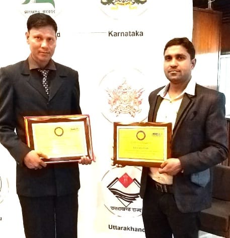 Devendra and Anil get reward