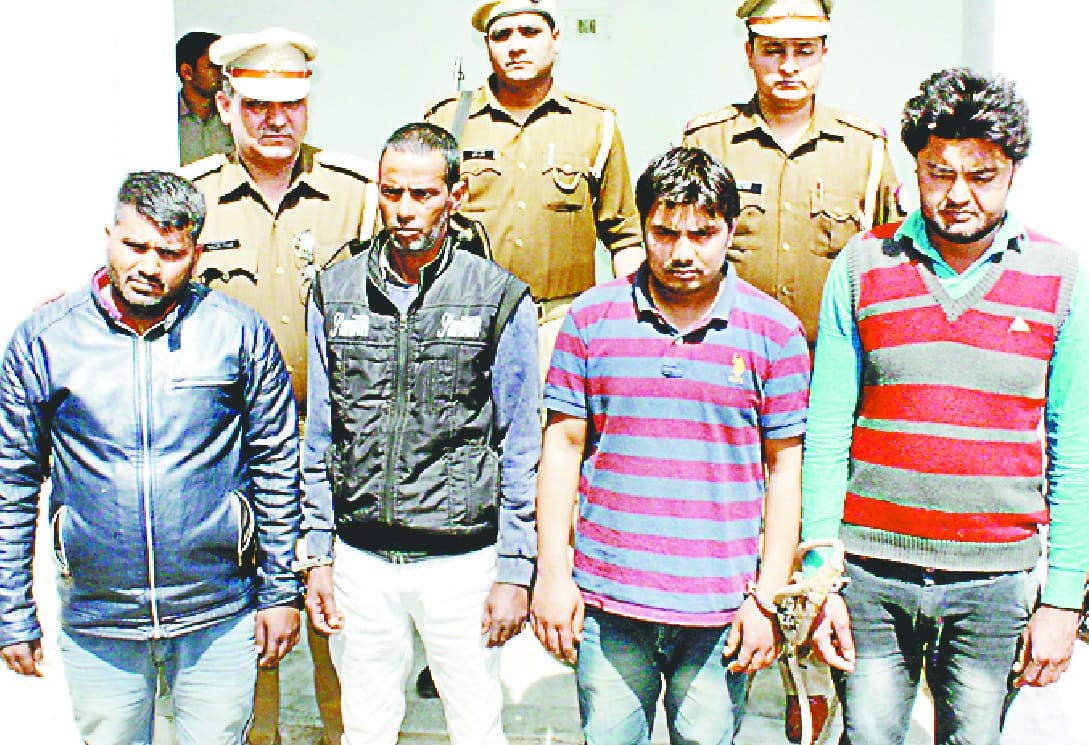 Police thieves gang of thieves
