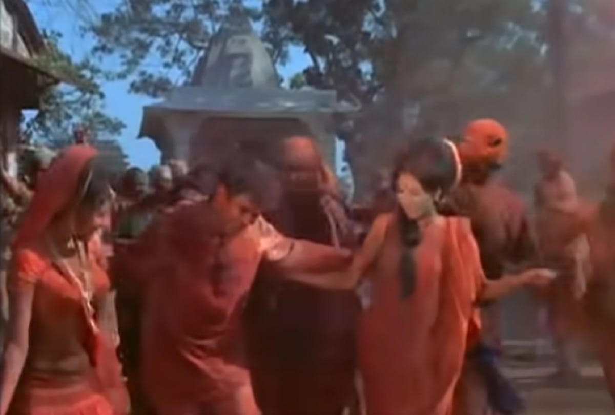 Holi 2021 this scene made these bollywood films hit, holi songs, bollywood holi song