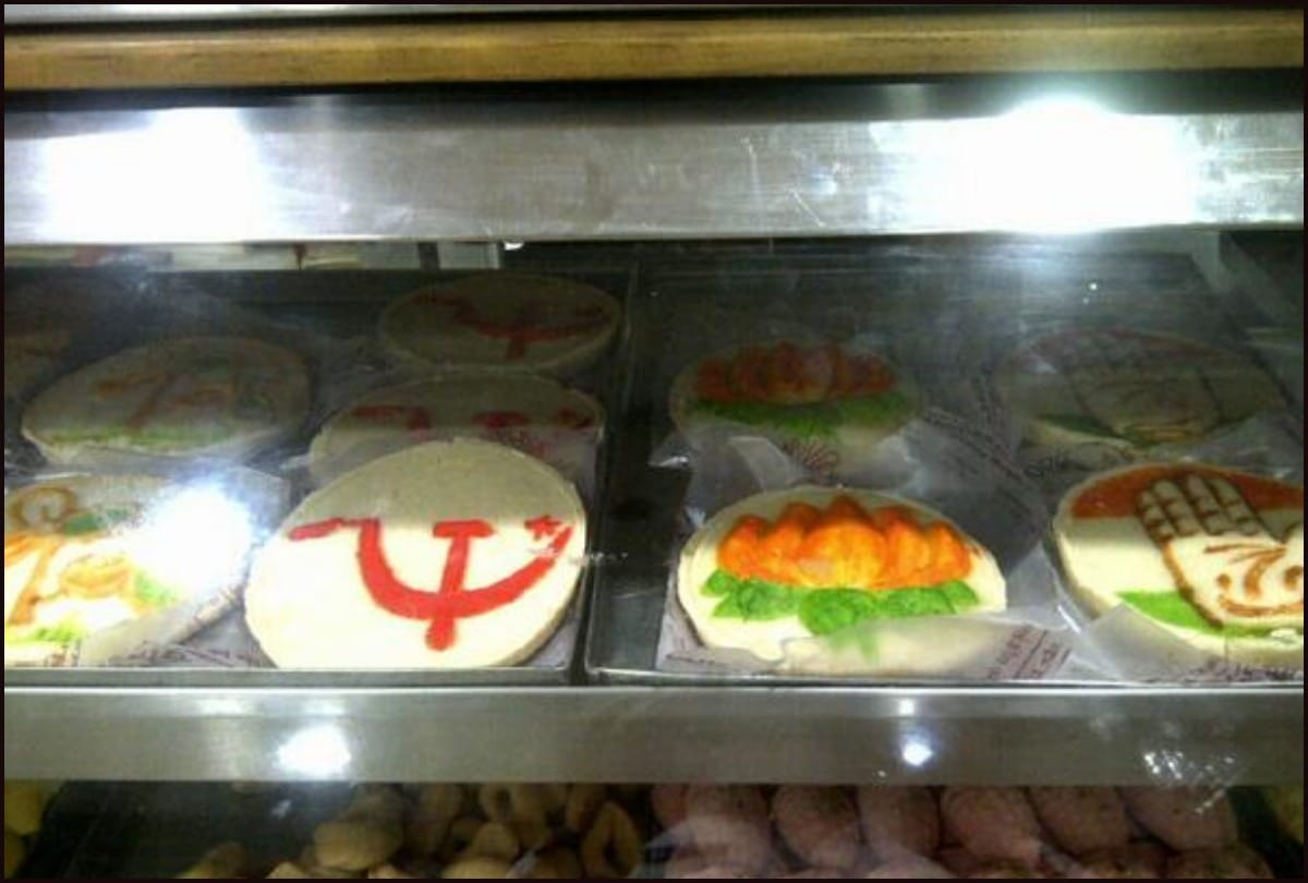 Lok Sabha Polls 2019: West Bengal sweet shops buzzing with political symbols