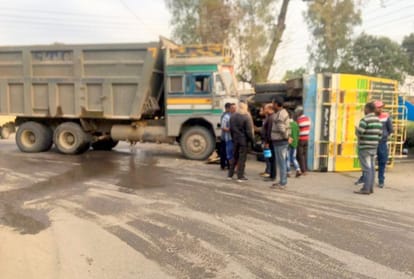 Truck accident one died in sirmour himachal pradesh