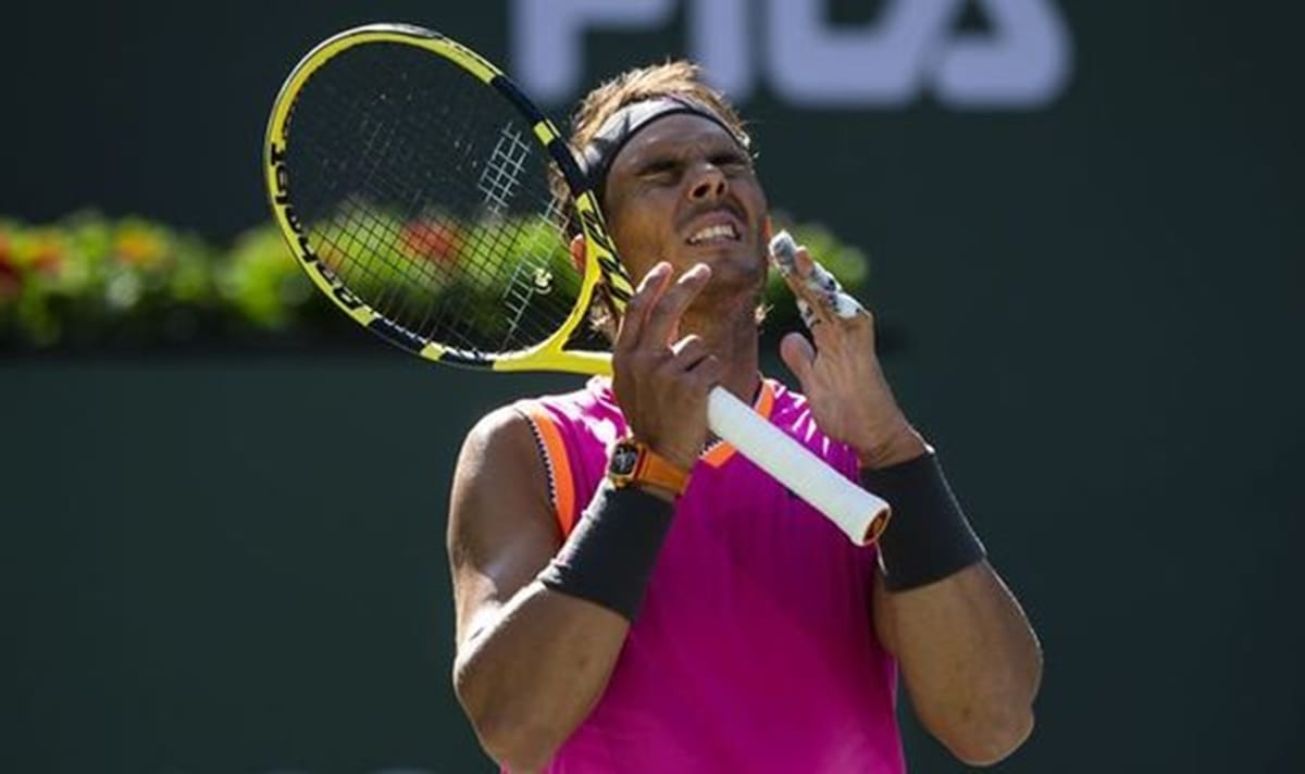 rafael nadal withdraw due to injury roger federer enters in final of indian wells