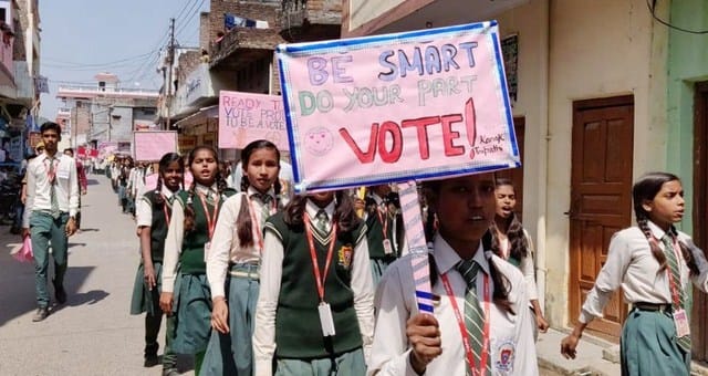 Vigilant against the voting of the rally