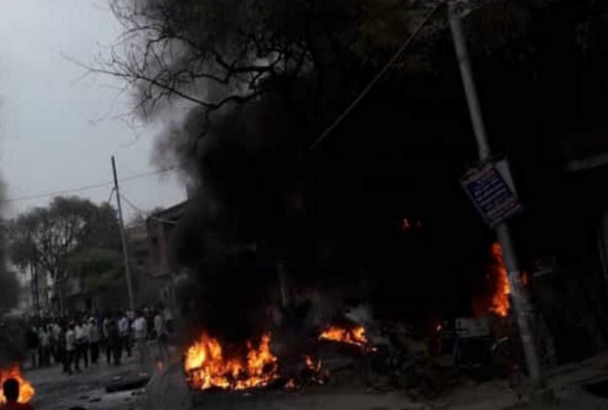 Cracker godown blast in house six killed and 12 injured in azamgarh