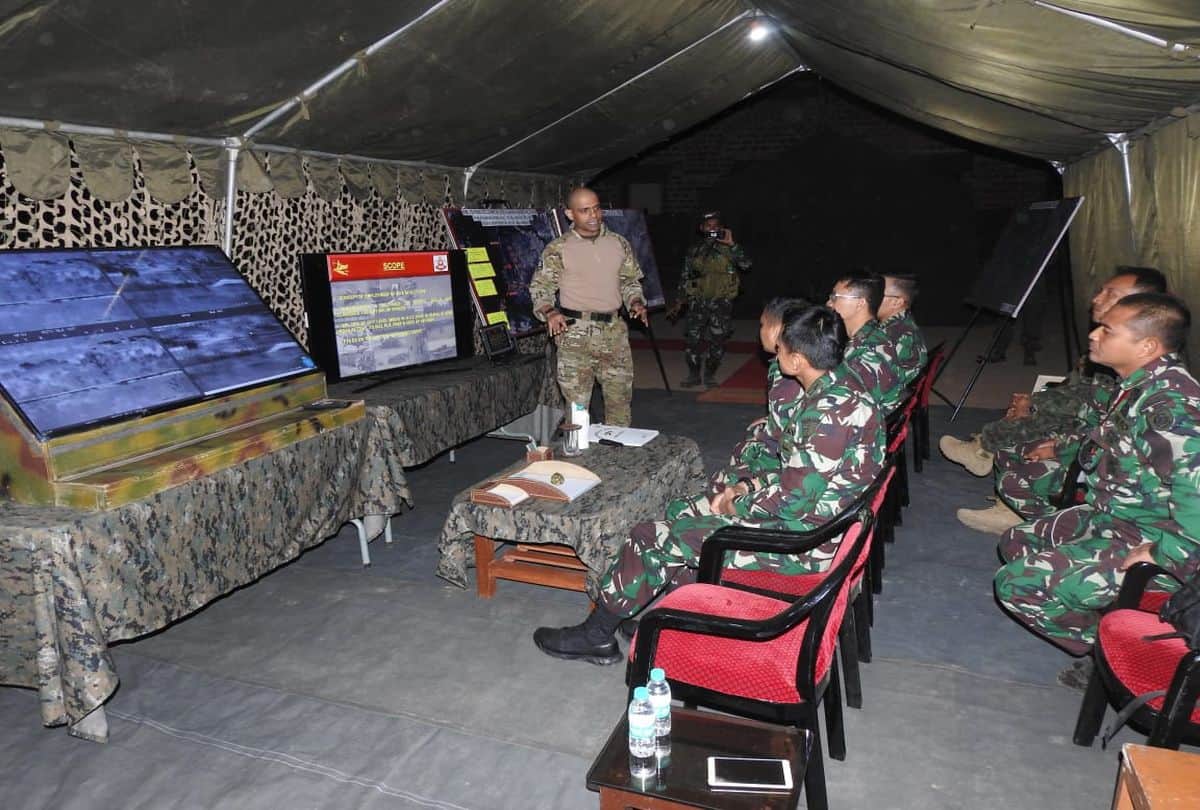 Indo-Indonesia Joint Training Exercise GARUDA SHAKTI In agra