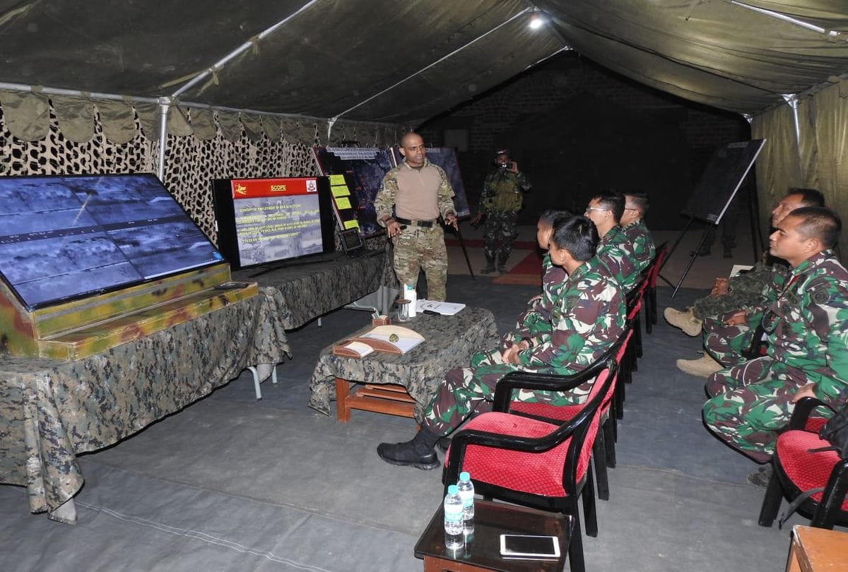 Indo-Indonesia Joint Training Exercise GARUDA SHAKTI In agra