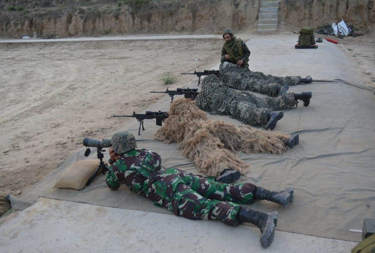 Indo-Indonesia Joint Training Exercise GARUDA SHAKTI In agra