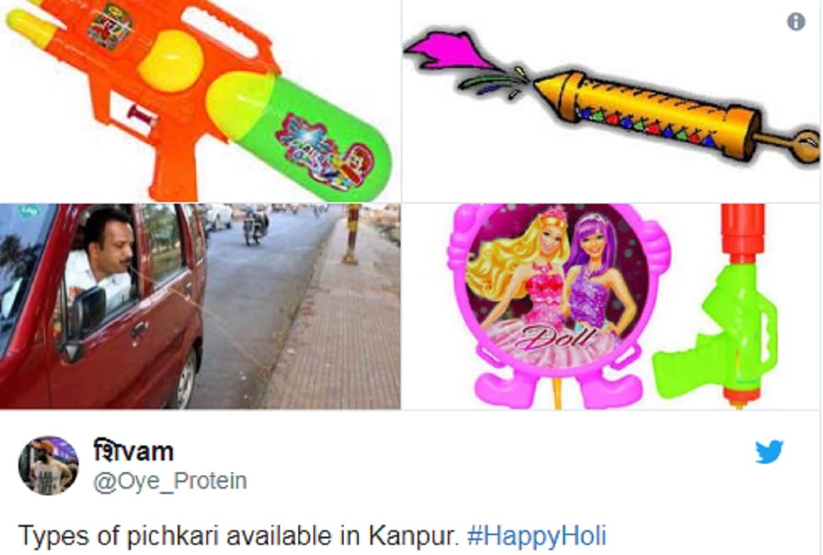 Happy holi 2019 Celebrations twitter is celebrating with jokes and hilarious memes viral 