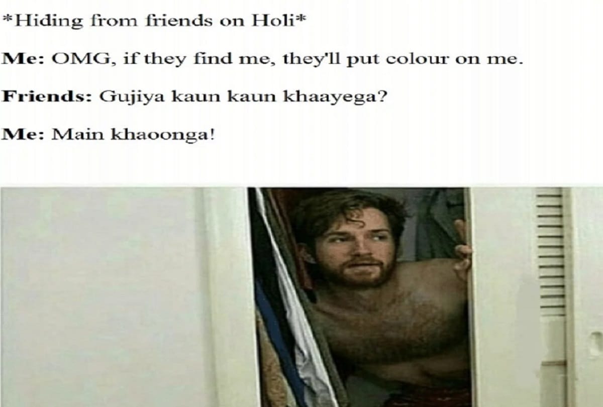 Happy holi 2019 Celebrations twitter is celebrating with jokes and hilarious memes viral 