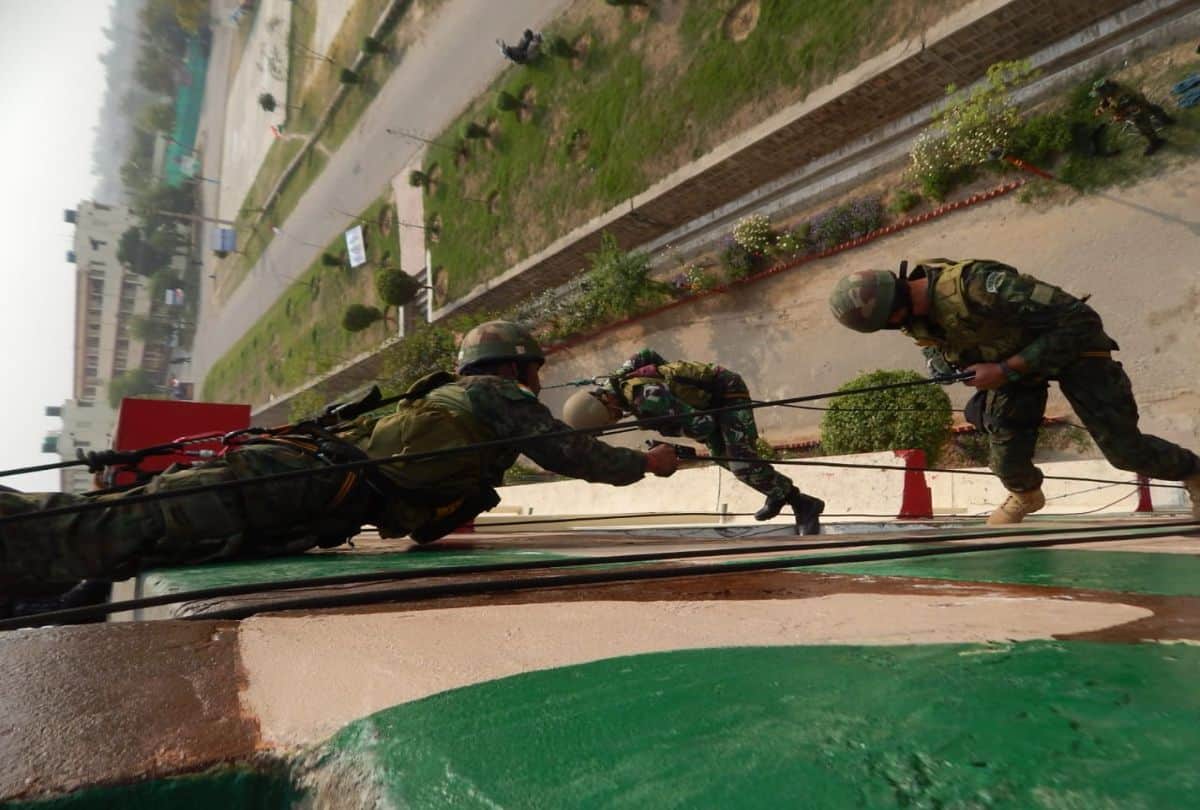 Indo-Indonesia Joint Training Exercise GARUDA SHAKTI In agra