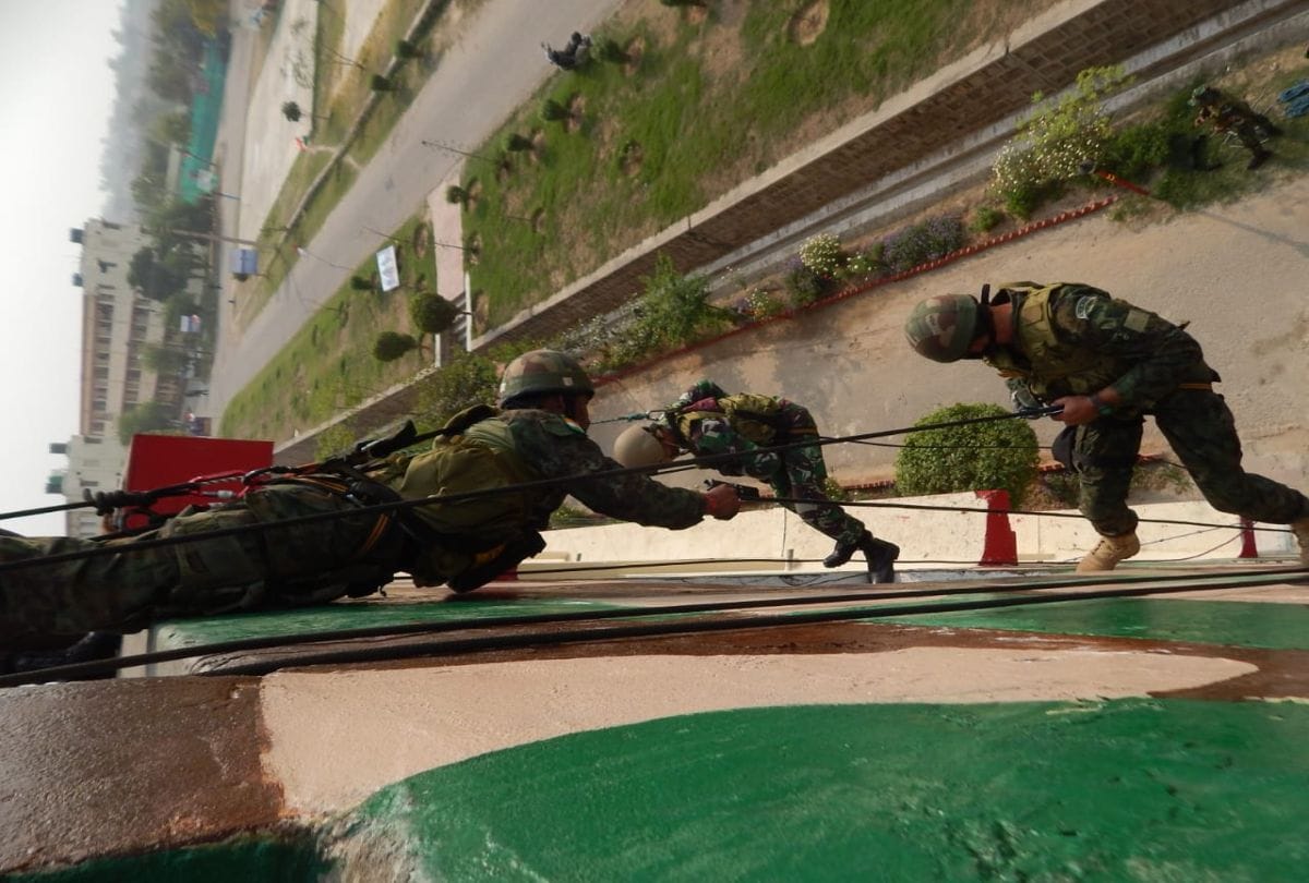 Indo-Indonesia Joint Training Exercise GARUDA SHAKTI In agra