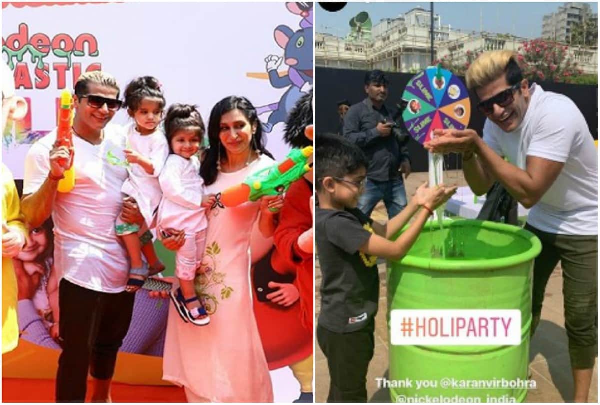 Bigg Boss ex contestant Karanvir Bohra host Eco friendly Holi 2019