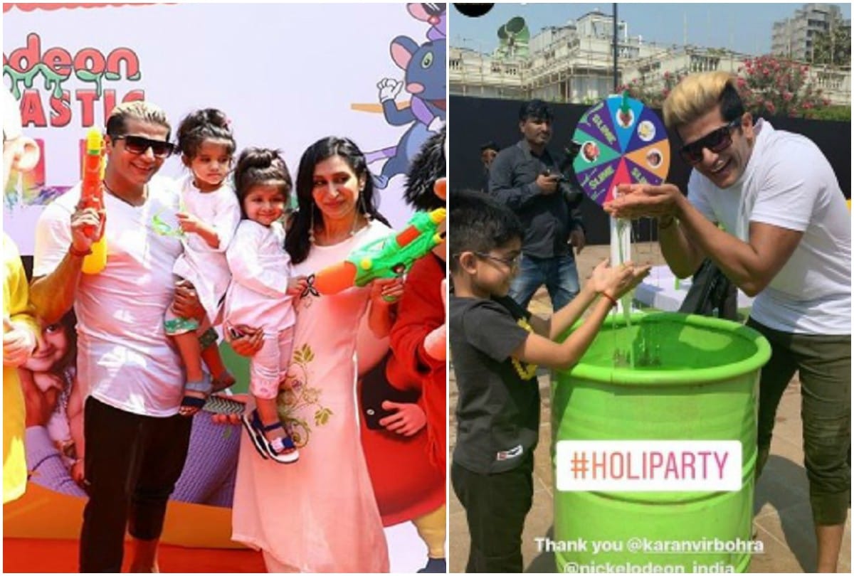 Bigg Boss ex contestant Karanvir Bohra host Eco friendly Holi 2019