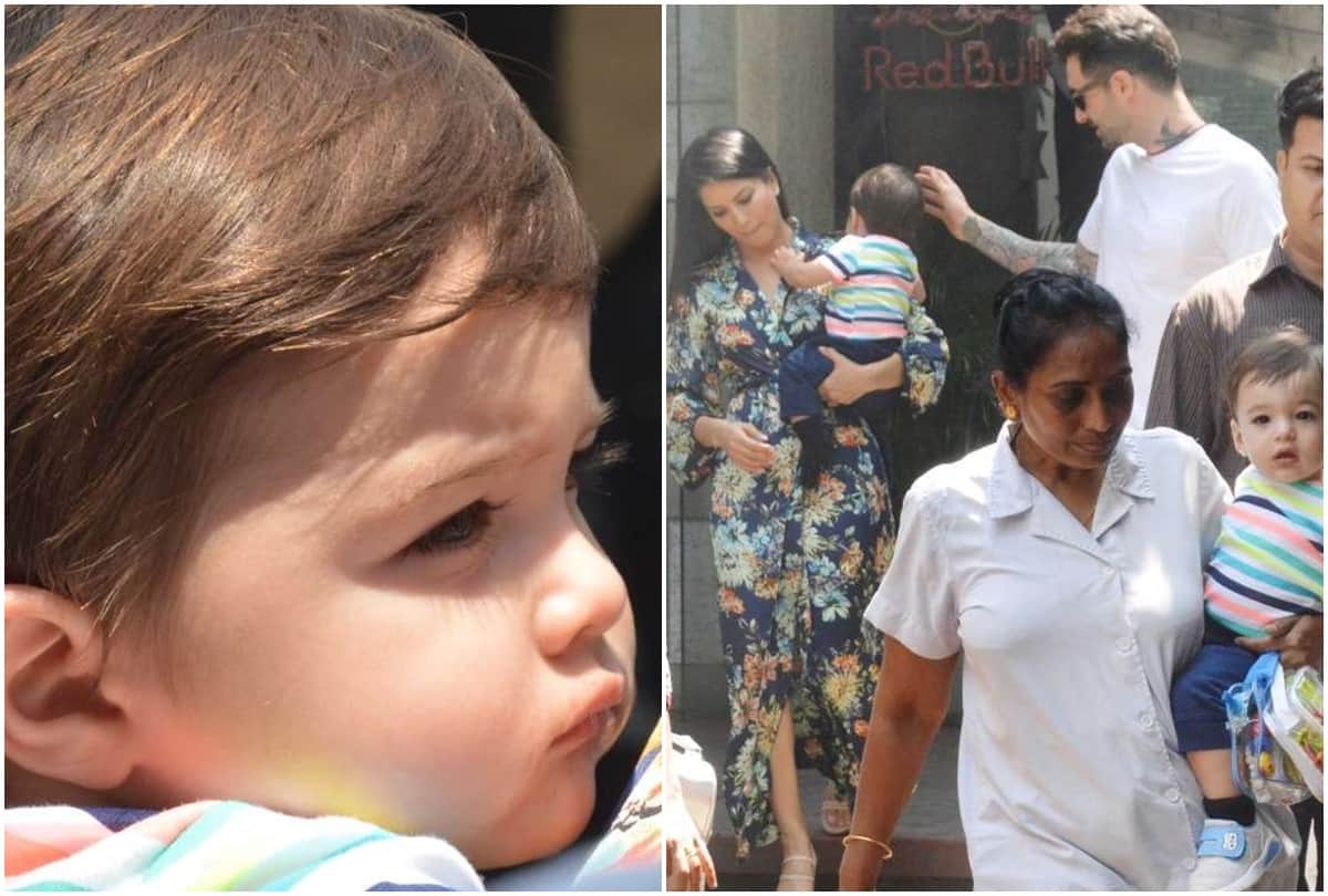 Sunny Leone Spends Her Sunday With Her Husband Daniel Weber and twins