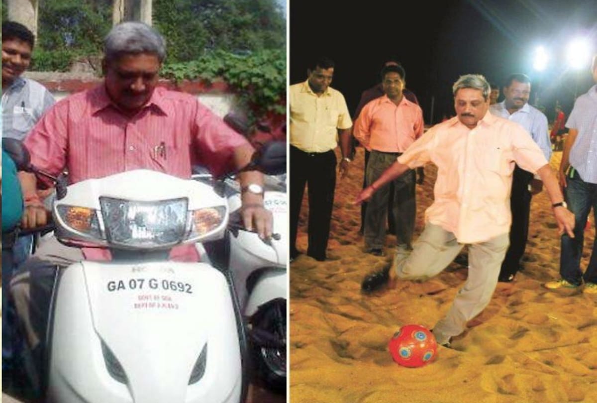 Manohar Parrikar unseen pictures: Half-sleeved shirt sandals and scooter rides