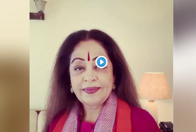 Lok Sabha Elections 2019, BJP MP Kirron Kher Followed Main Bhi Chowkidar Campaign by Uploading Video