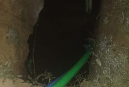 Two year old girl died after falling into a pit in lucknow