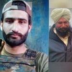 शहीद कर्मजीत सिंह के परिजन