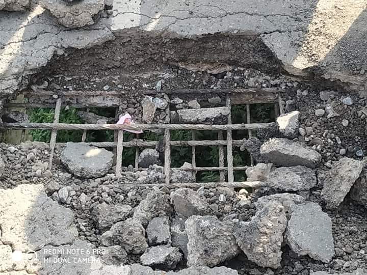उग्रसेन सेतु पर भारी वाहनों का आवागमन बंद