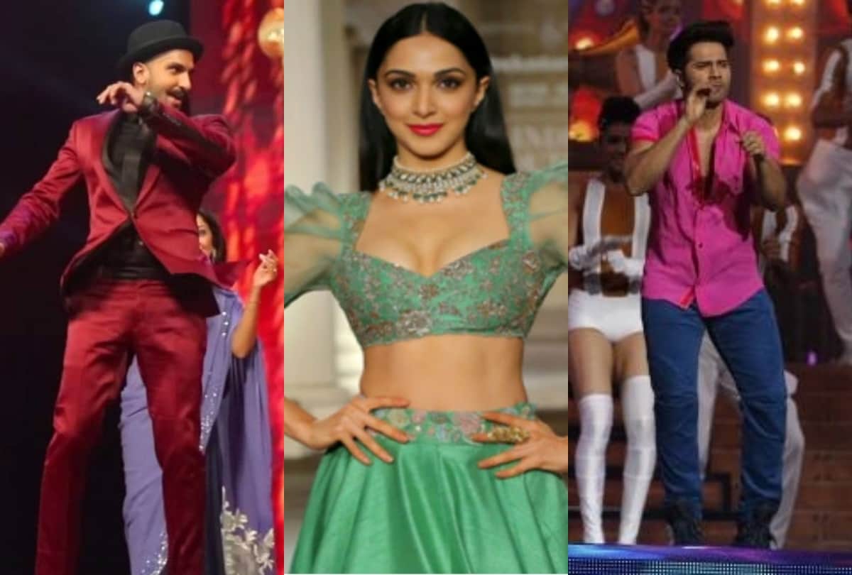 zee cine awards 2019 ranveer singh varun dhawan and kiara advani perform