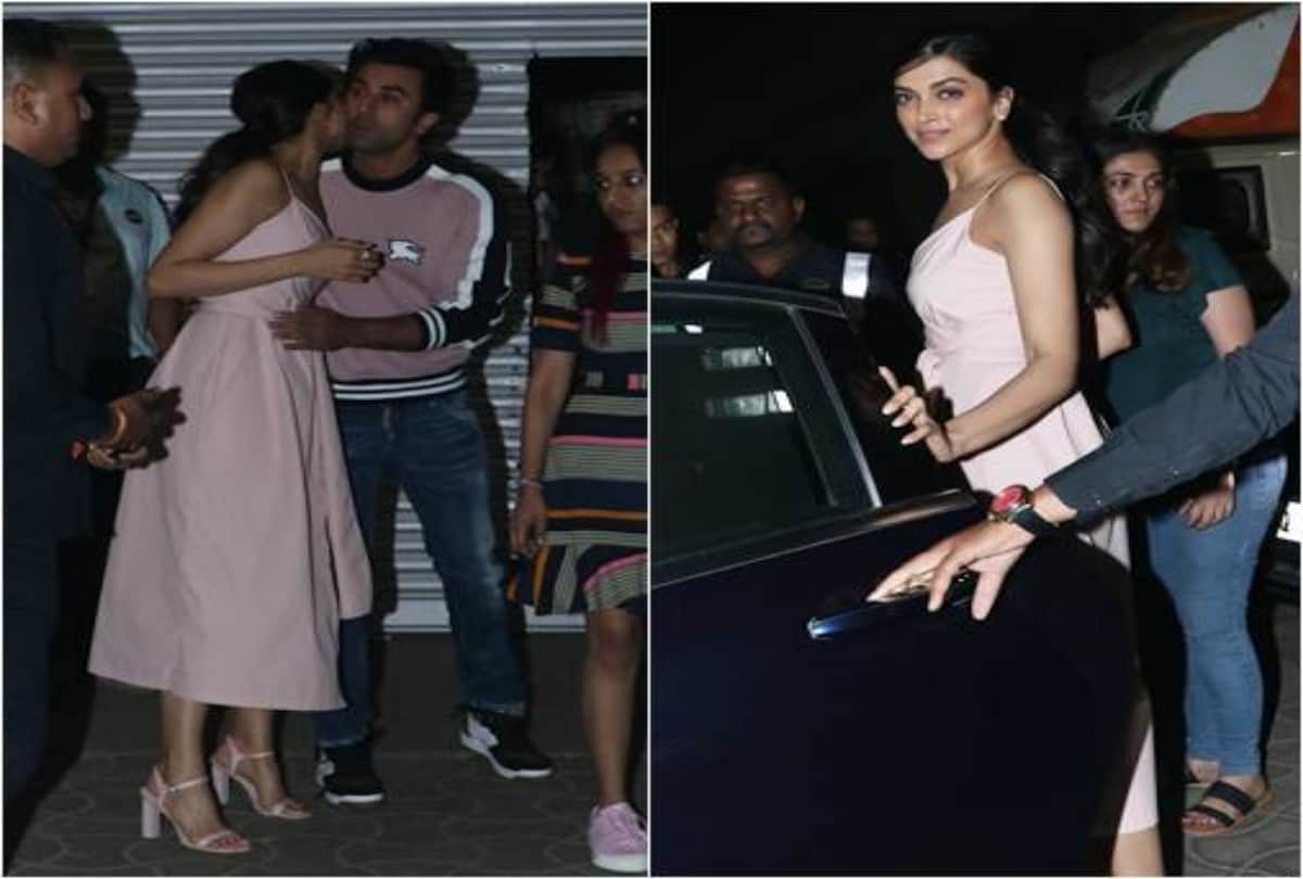 Deepika Padukone and Ranbir Kapoor spotted together at an event