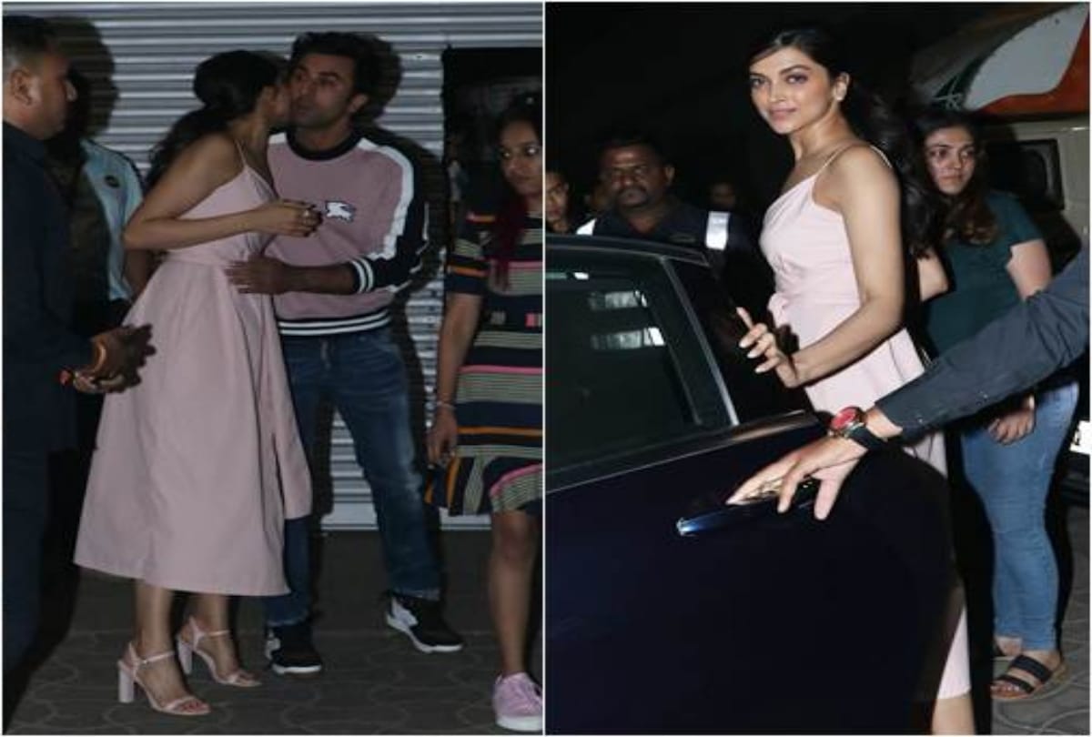 Deepika Padukone and Ranbir Kapoor spotted together at an event