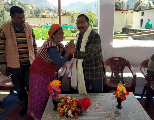 गंगोत्री विधायक ने किया भाजपा के चुनावी अभियान का शुभारंभ