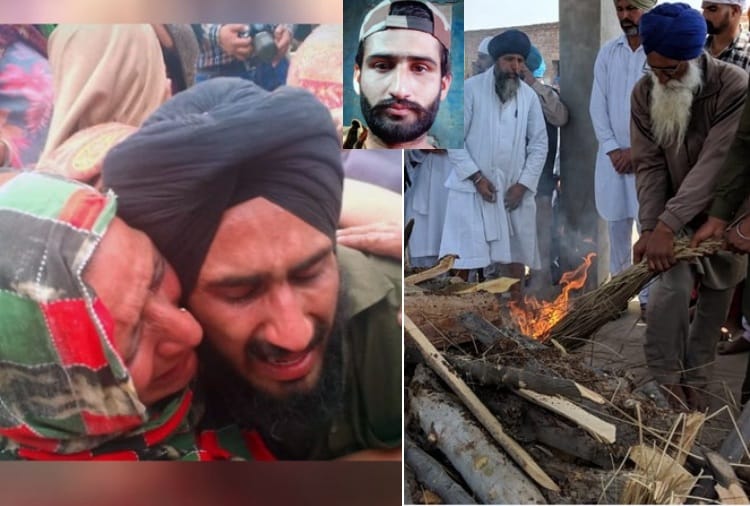 Rifleman Karamjeet Singh Funeral, Who Died in Ceasefire Violation on Border in Jammu Kashmir