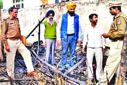 Three children burnt alive at town noorpur bedi of ropar