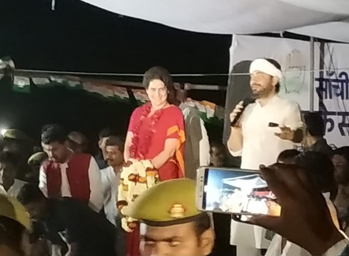 Loksabha Election 2019 : Priyanka gandhi second day yatra know all live update