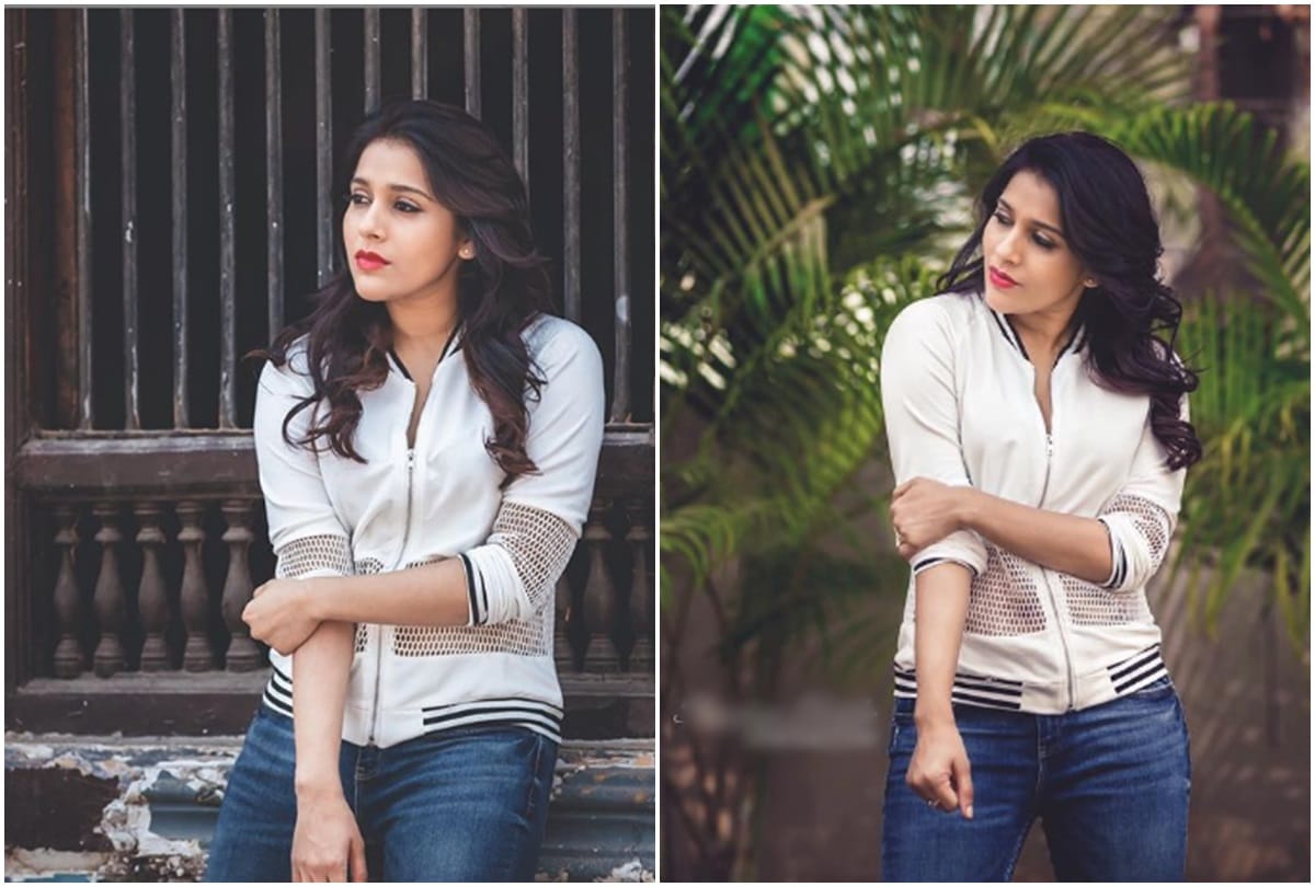 Telugu actress Rashmi Gautam car hits pedestrian severely injured