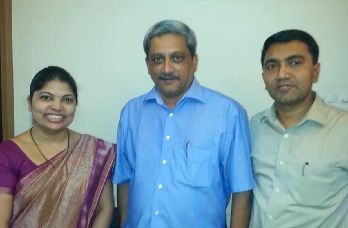 Sulakshana Sawant wife of Goa CM Pramod Sawant