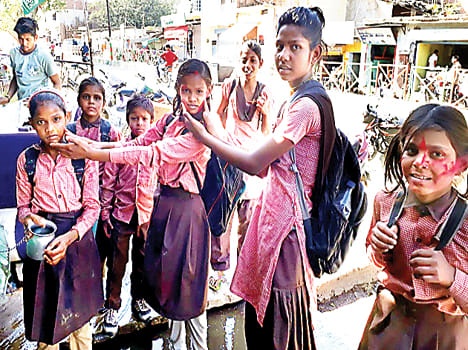 Holi's Holidays Before Children played Holi