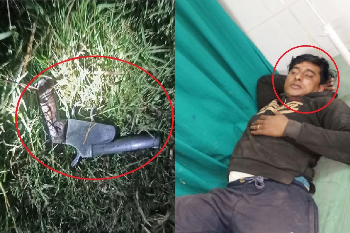 Encounter in Meerut and arrested of one accused and meat recovered