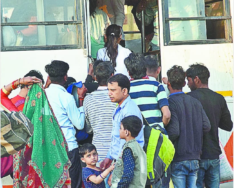 Roadways Buses, Purbwalas, Fights on Local Routes