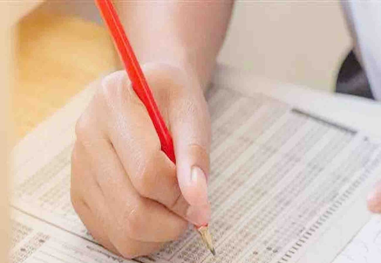 Now three-layer OMR sheet in the polytechnic entrance examination
