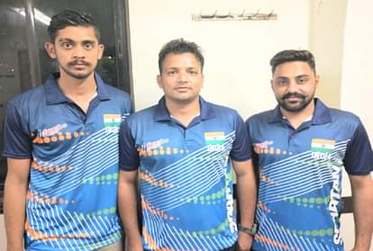 Three players of Una himachal in Indian Handball Team